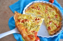 Quiche cu conopida